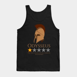 Odysseus - Ancient Greek Mythology Meme - Polyphemus Tank Top